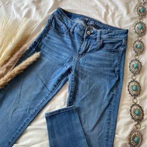 American Eagle Next Level Stretch Jegging Size 2, Mom Jeans, Mom Jeggings